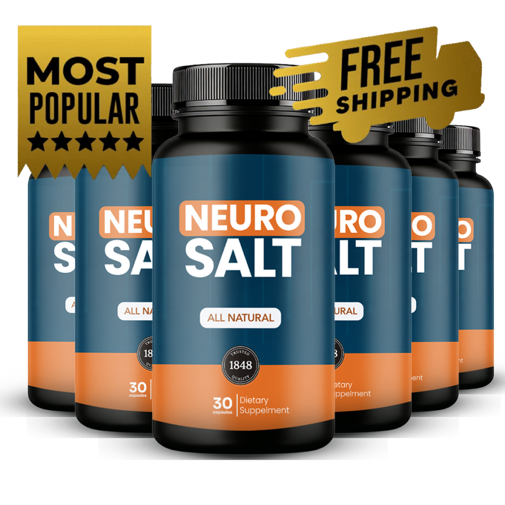 NeuroSalt 6 bottle 180 day best value pack